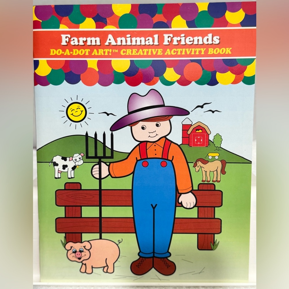 Farm Animal Friends Do-A-Dot Art Creative Activity Book (1998)
